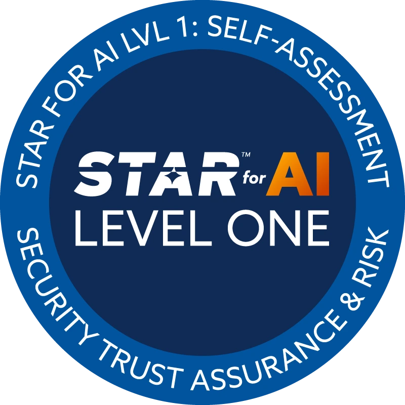 CSA STAR for AI, nivo 1, samoprocena